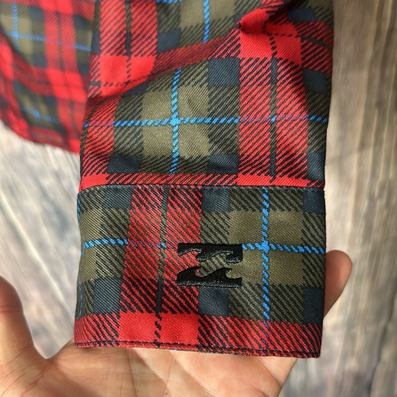 Billabong hooded lightweight windbreaker waterproof jacket men’s size small - Picture 15 of 17